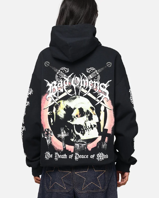 Bad Omens Skull Grave Hoodie Black