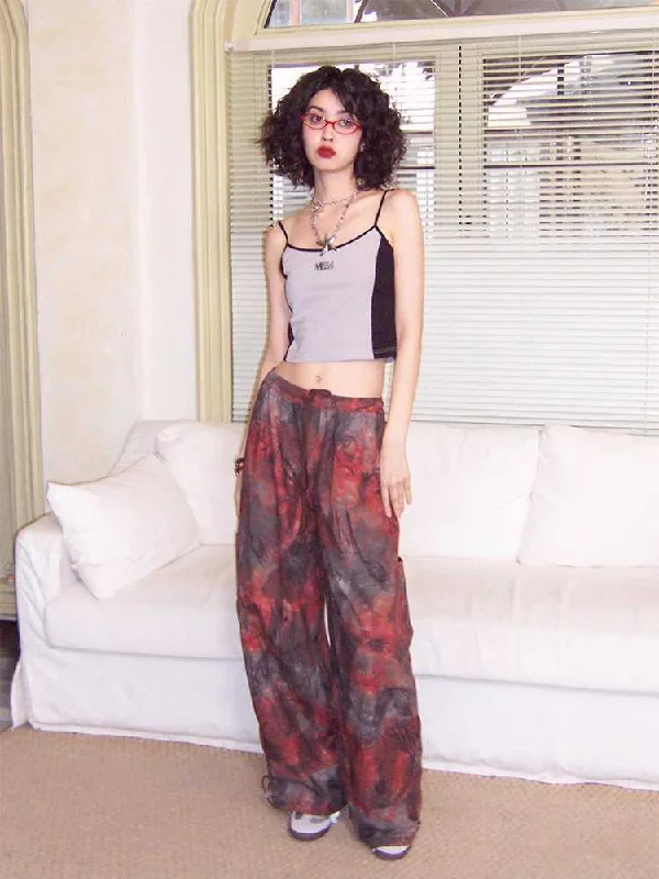 Casual Loose Printed Pants [S0000009627]