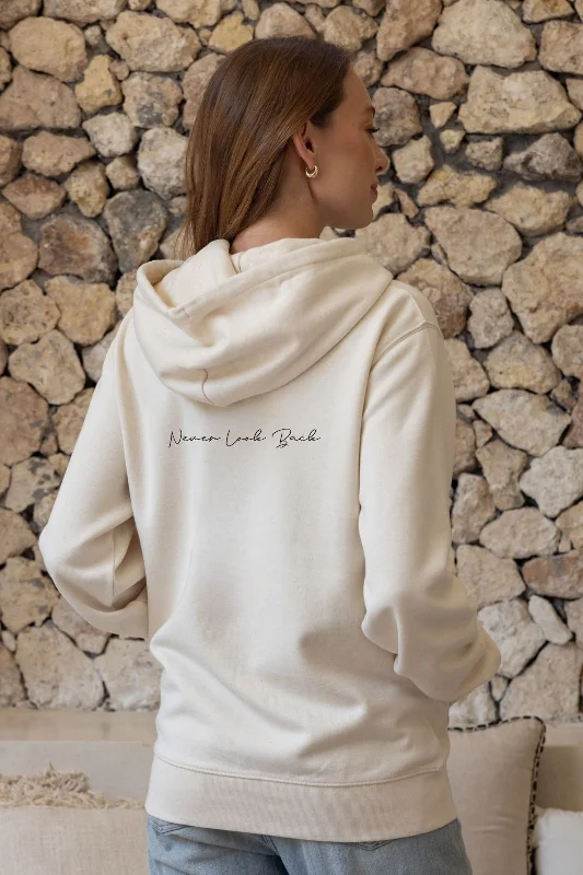 "Never Look Back" Everyday Zip Hoodie