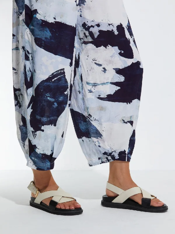 3/4 Abstract Bay Pants