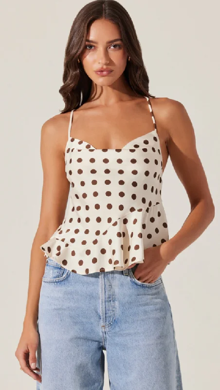 Polka Dot Everli Top by ASTR the Label