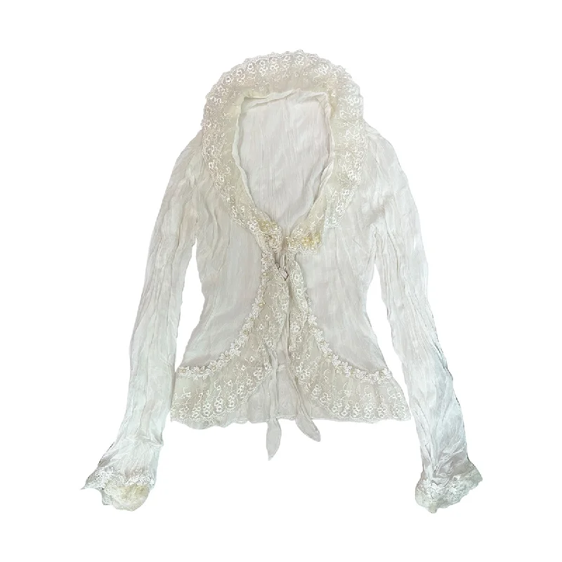 Pearl Lace Cardigan