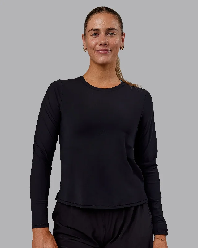 Cadence Long Sleeve Tee - Black