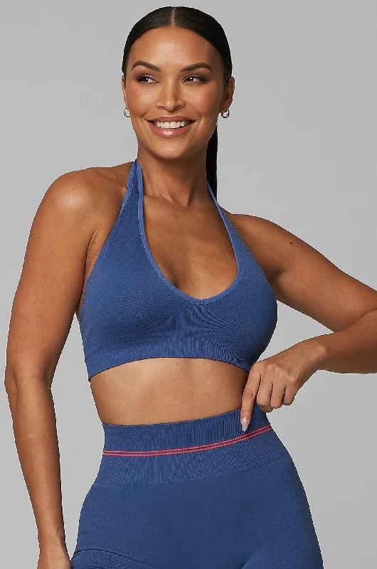 Peak True Form Seamless Halter Bra