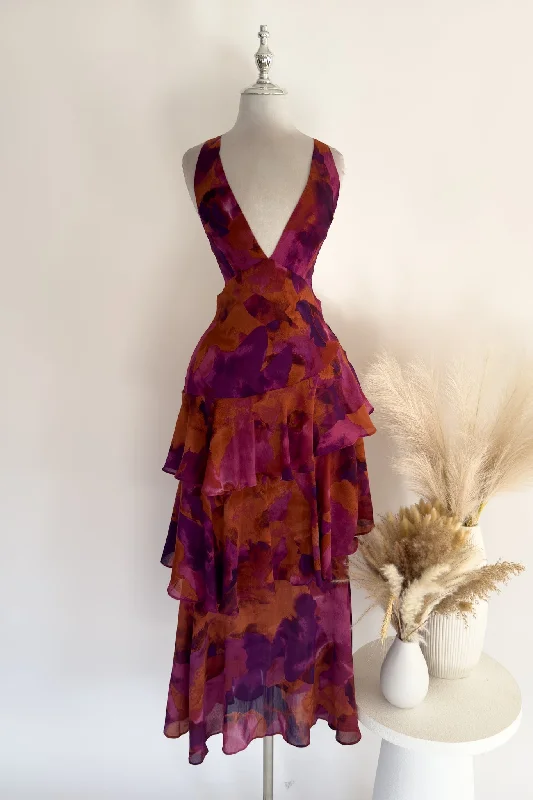 Marina Maxi Dress - Purple