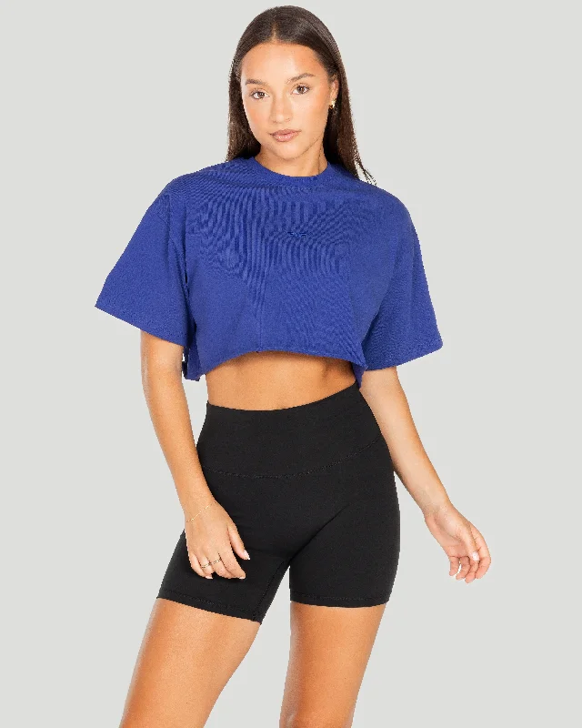 Women's Classic Cropped Tee - Atlantic