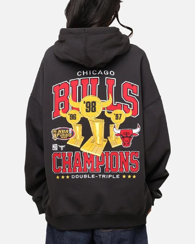 Mitchell & Ness Chicago Bulls Pinnacle Hoodie Faded Black