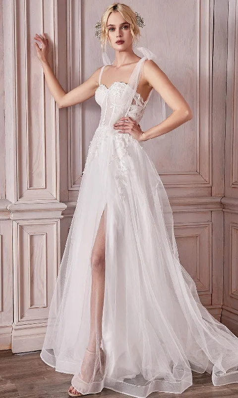 Cinderella Divine Bridal CD964W - A-line Bridal Gown