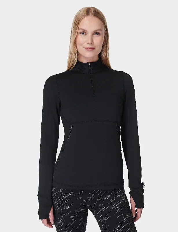 Therma Boost Running Half Zip - Black