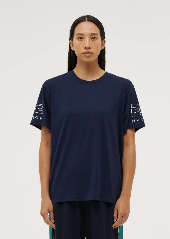 MONEYBALL TEE IN DARK NAVY