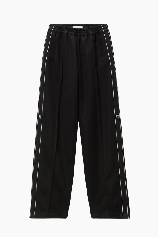 alexanderwang.t Track Pant with Logo Tape - Black