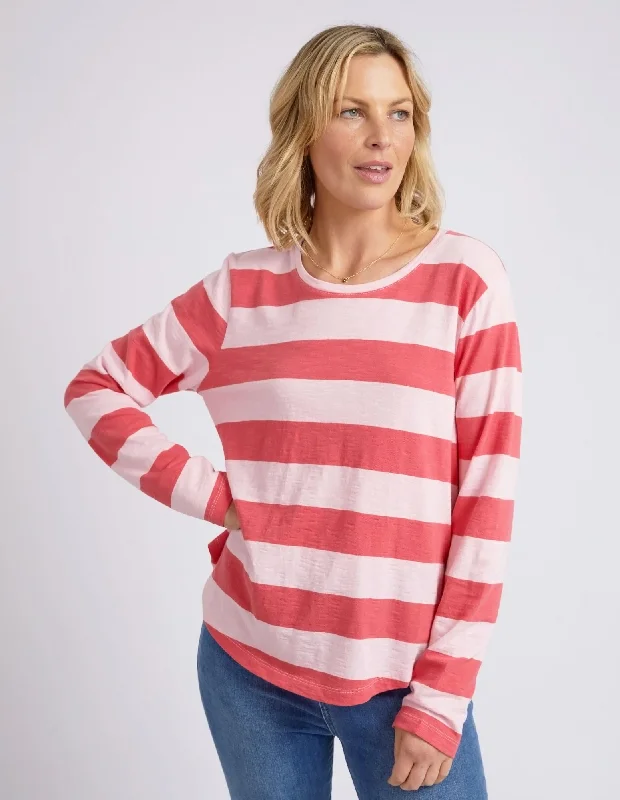 Elm Spritz Stripe L/S Tee