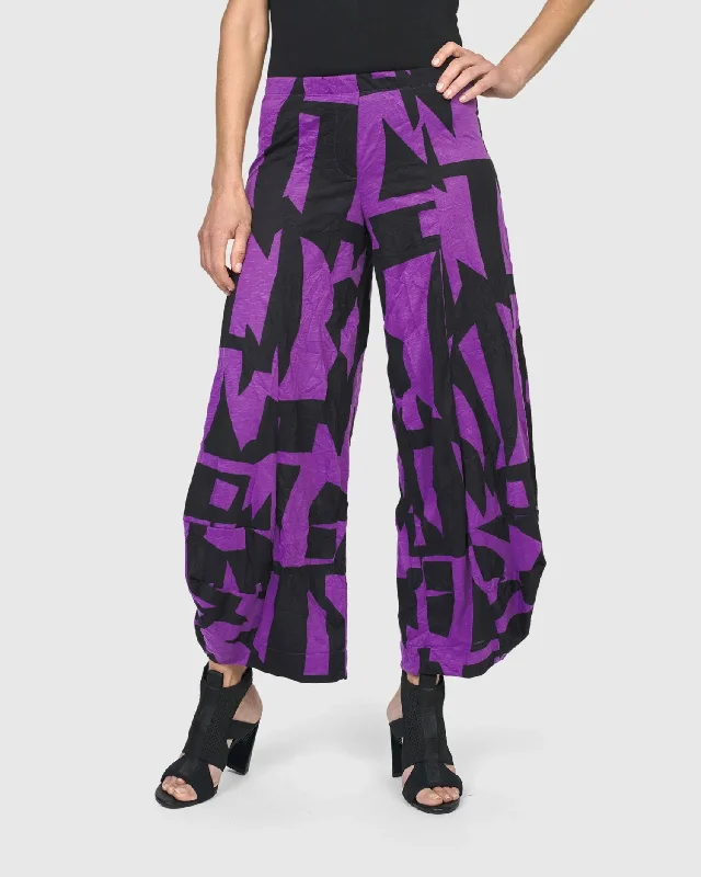 Infinity Punto Pants, Violet