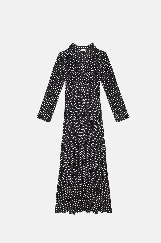 Lynne Dress London Spot Black