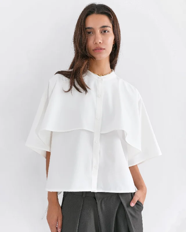 Olivia Cape Blouse