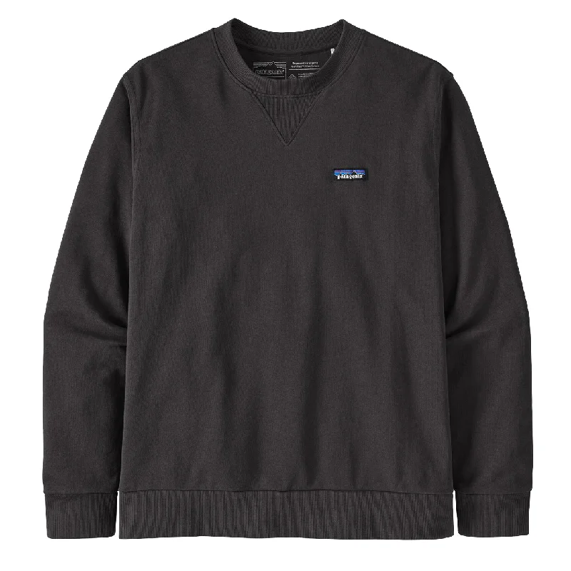 Patagonia Regenerative Organic Certified Cotton Crewneck Sweatshirt Ink Black