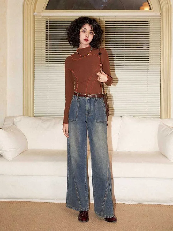 RETRO STRAIGHT JEANS [S0000009629]