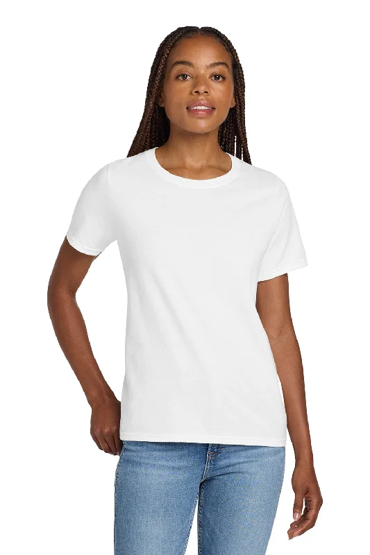 Hanes Womens Nano-T Short Sleeve Crewneck T-Shirt - White