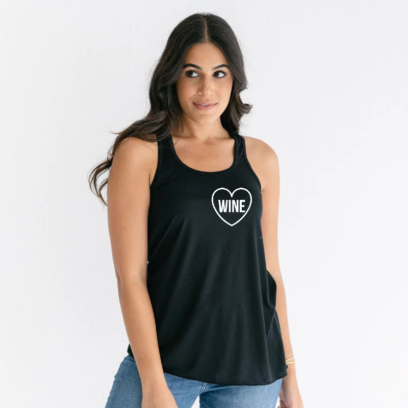 Wine Heart Tank Top