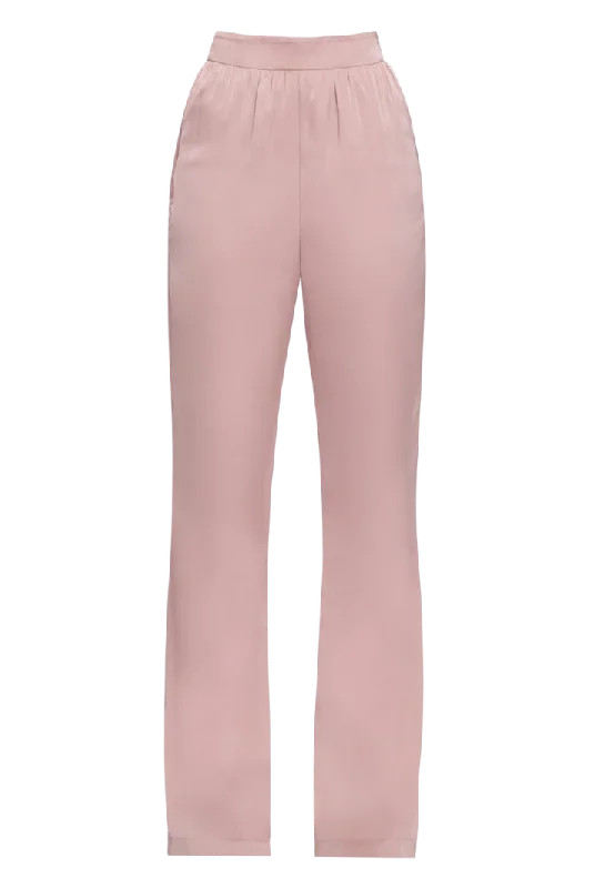 High Waist Reba Pants | Pearl Purple