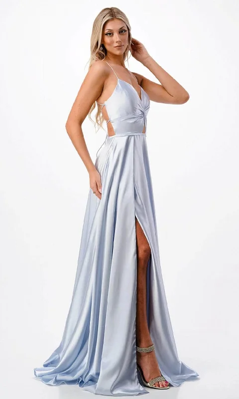 Trevi Collection P2216 - Sweetheart Twist Front Prom Gown