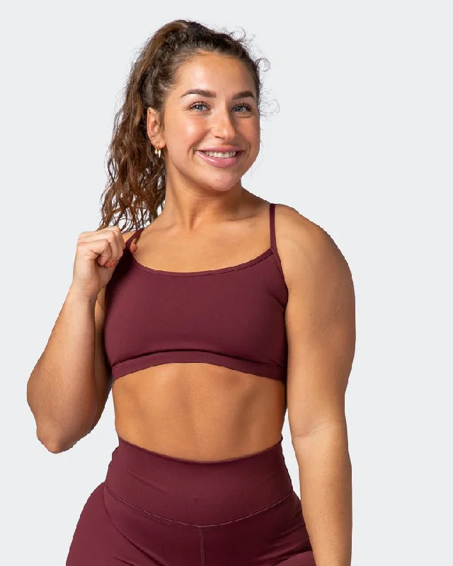 Accelerate Bra - Dark Plum