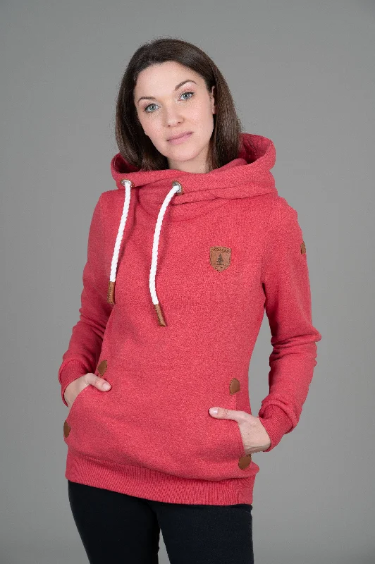 Artemis Flame Red Hoodie