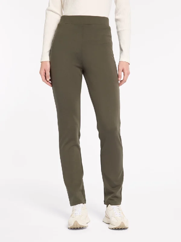 Full Length Pull On Ponte Pant